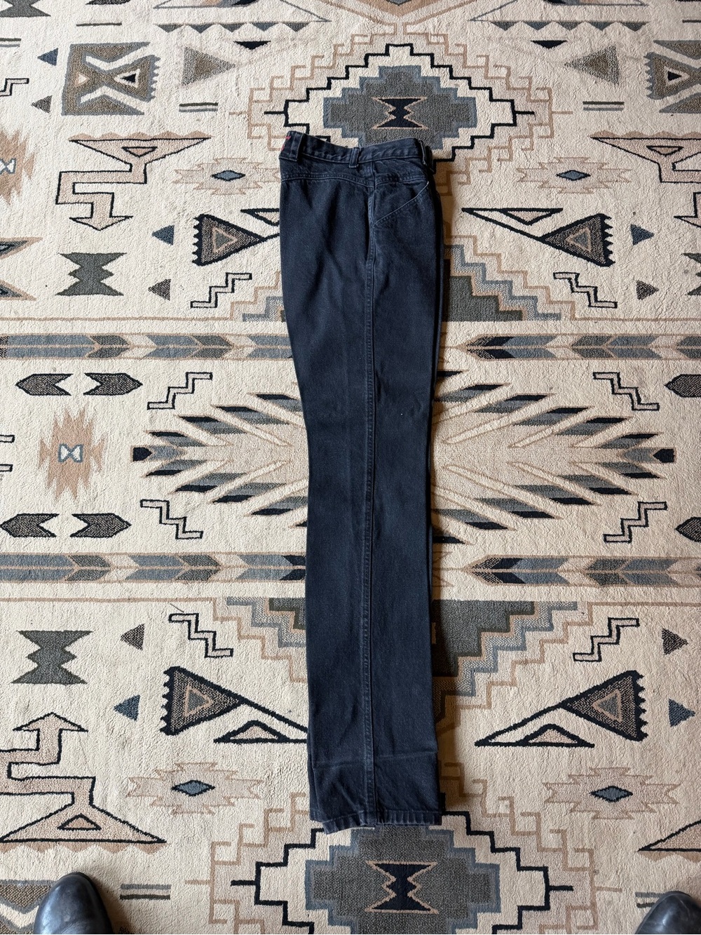 Vintage Jewells Classic Bottoms Women's Slim Straight Jeans - Black